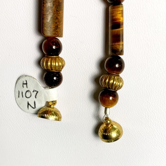 NWT Choker- Tigers Eye & Bali - Picture 5 of 5